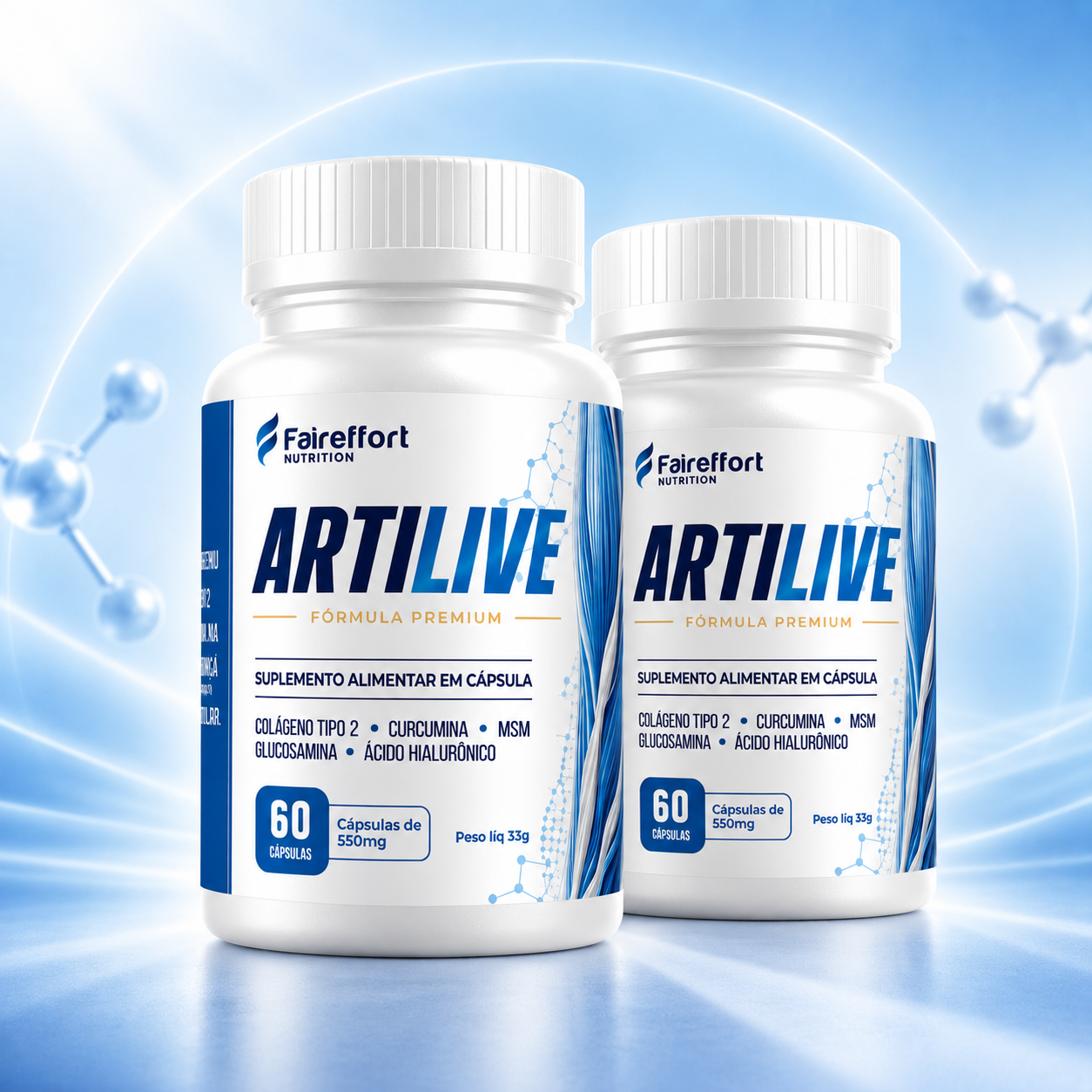 Kit ARTILIVE com 2 potes
